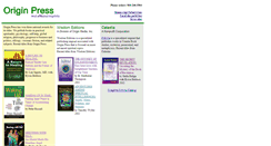 Desktop Screenshot of originpress.com